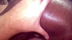 flower tucci's juicy ebony pussy overflowing with cum 💦🔥
