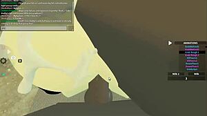 in roblox fantasy, new zealand whore rides big cock doggystyle with wet tits and deepthroat