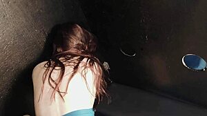 Esposa Puta Sucks And Fucks Strangers Through Gloryhole For Cuckold Husband
