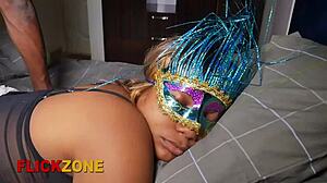 Wow Step Sister Craves My Ebony Gropes!