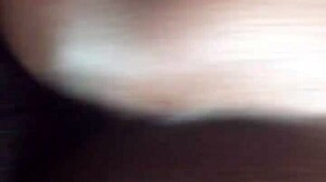 ebony teen sneaks curved dick pounding while family nearby