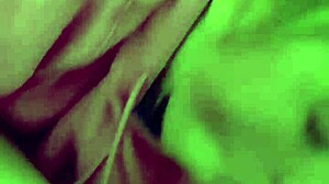 Skinny blonde gags deep on cock for hoodie cumshot