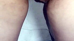 Pregnant flashes toilet bidet tease