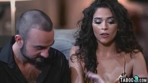 skinny wife victoria voxx tempts with bisexual husband's big black cock share