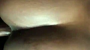 ebony teen sneaks curved dick pounding while family nearby