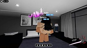 Virgin Roblox Girl Cheats on Boyfriend Surrendering Pussy to Friend's Cock