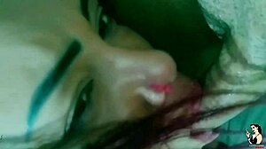 Tattooed redhead paty angel blows igor deep at motel in homemade interracial