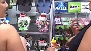 Manager barebacks broke blondes' and brunettes' wet pussies