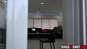 Young Stud Catches Busty Milf Wife Spying Leads to Deepthroat Housewife Fuck