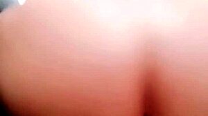 hey asian teen wife, bounce that big pussy on monster dildo!