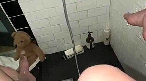 Young Elite Saudi Girl's Perfect Body Masturbates Tight Pussy in Shower!