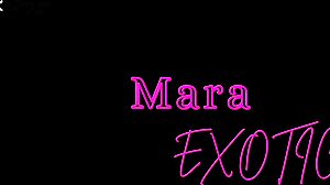 Fat Ass Ebony BBW Mara Exotic Solo Masturbation