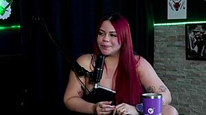 Bad aninha's swing house thrill fades without a fresh-scented stud for her perfect riding cock on sheer red