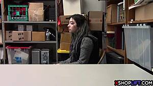 teen shoplifter pounded by mall cop's fat cock