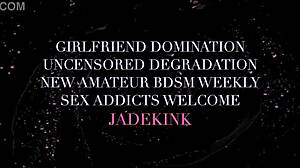 What if your bound girlfriend became a submissive BDSM slave taking rough monster cock domination?