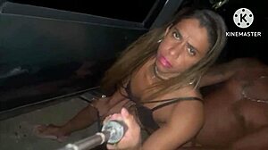 Wife gives it to cuck in public then offers tight ass at home for screaming orgasms