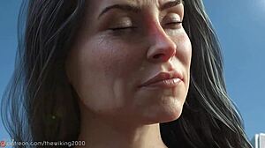 imagine this classic giantess vore scene by thewiking2000 swallowing huge prey