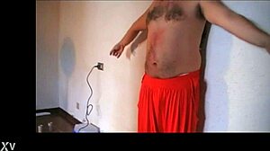 italian belly kicking comp punishes with hard stomach stomps 💥😈