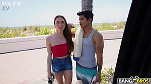 oh man... the big bang bus fan gets her narrow ass creampied by group riding cowgirl deepthroat style... ugh missed the facial