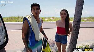 oh man... the big bang bus fan gets her narrow ass creampied by group riding cowgirl deepthroat style... ugh missed the facial