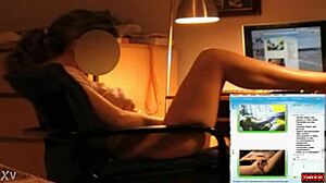 mexicana teases on webcam with hot latin masturbation