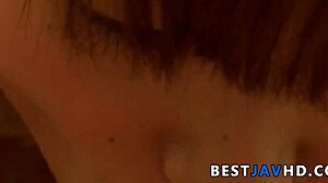 slutty misaki tanemura delivers brutal bathroom blowjob