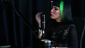 watch carol rhcp's hot compilations in sheer red lingerie on podcast!