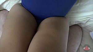 asian bikini babe's juicy ass creampie handjob fantasies explode