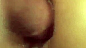 a very experienced whore takes cock deep in her ass for cumshot