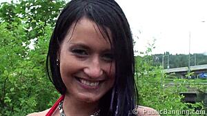 i went for that public orgy dare with brunette and it got wild... part 5