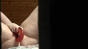 hey you won't believe this amateur milf i spied masturbating wildly in that hotel room