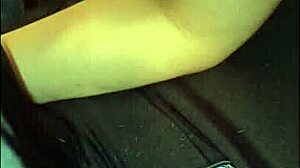 brazilian stepmom squirts big tits while watching porn gets fucked