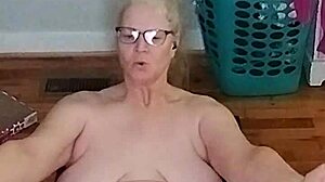 Ever wonder how a hot mature's yoga stretches reveal those big tits?