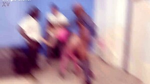 Dina Joy Dulce Mylene Sloppy BTS Gangbang Action