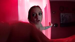 hot kendra cole takes a sexy shower... damn she looks good wet