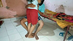 Indian Girlfriend Pounds Massive Boyfriend Cock Hardcore!