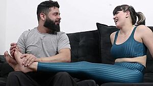 personal trainer fucks wife's gaping asshole in front of cuckold