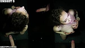 FUCK YEAH HAZEL DEEPTHROATS THAT MONSTER COCK IN POV GLORYHOLE!