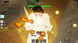 pounding egirl's tight holes hard inside roblox game world