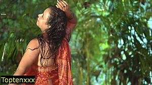 Naughty Bhabhi's Intense Rainy Day Fuck with Cheating Devar's Monster Cock