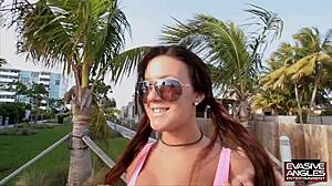 Kelsey Jones's Big Boobie Babysitter Craves Monster Cock Lick