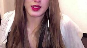 Yearning ladyboy strokes cock live