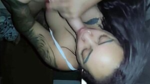 hey casada gets creamy load deep in pussy at midnight squirt fest