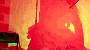 Latina nightclub dancer grinds into gringo's standing cock