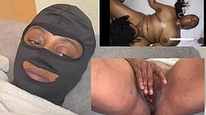 watch my black wet pussy squirt hard on this dildo while eyeing xvideos