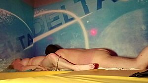 Busty French Milf Slave Chained In Club Bent Over For Doggystyle Humiliation