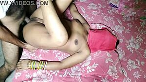 my hot malvika surprises me with dirty talk and tight pussy banging in unexpected bangladeshi fuck