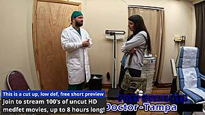 Dr Tampa plays dirty dermatologist with selena sativa backstage fetish