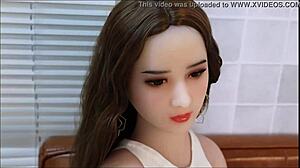 big ass asian sexdoll bent over doggystyle hardcore anal pounding