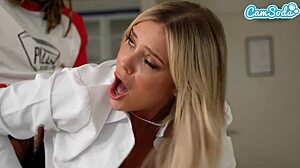 Big Tits PAWG Businesswoman Demands BBC Hammer Her Shaved Pussy and Creampie in Hotel Room